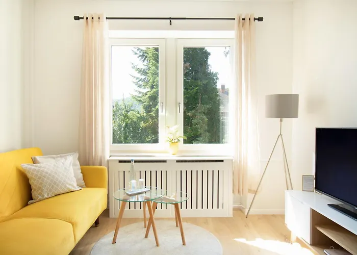 Apartment Gelb I Altstadt I Netflix I Schwarzwald